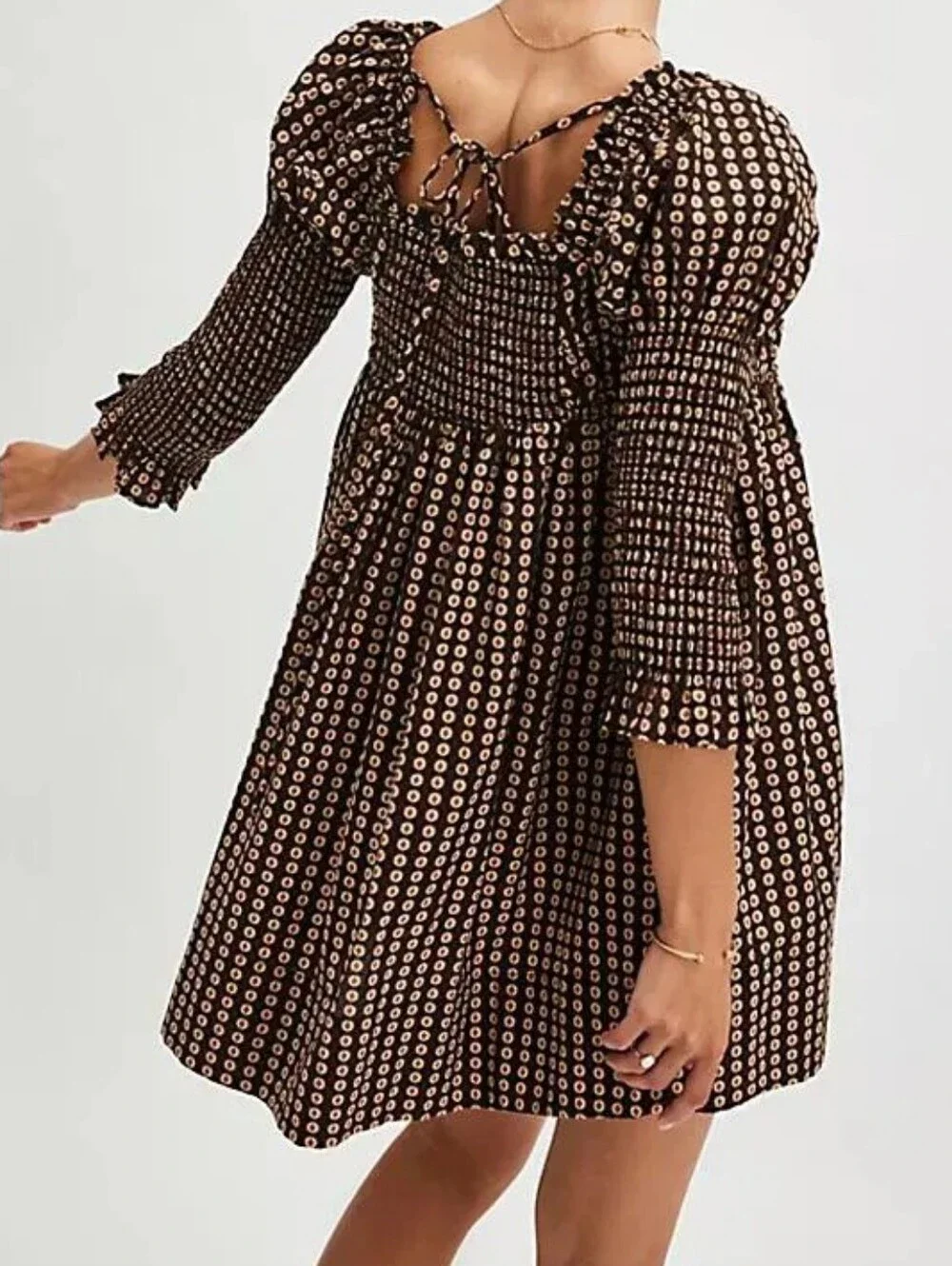 Free People Star Dip Mini Dress Size XS New